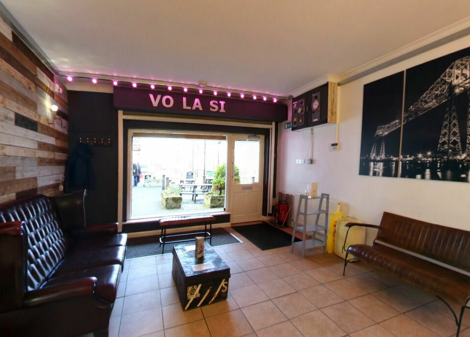 Inviting lounge area at Vo La Si, Guisborough, England, GB with stylish seating and modern decor.