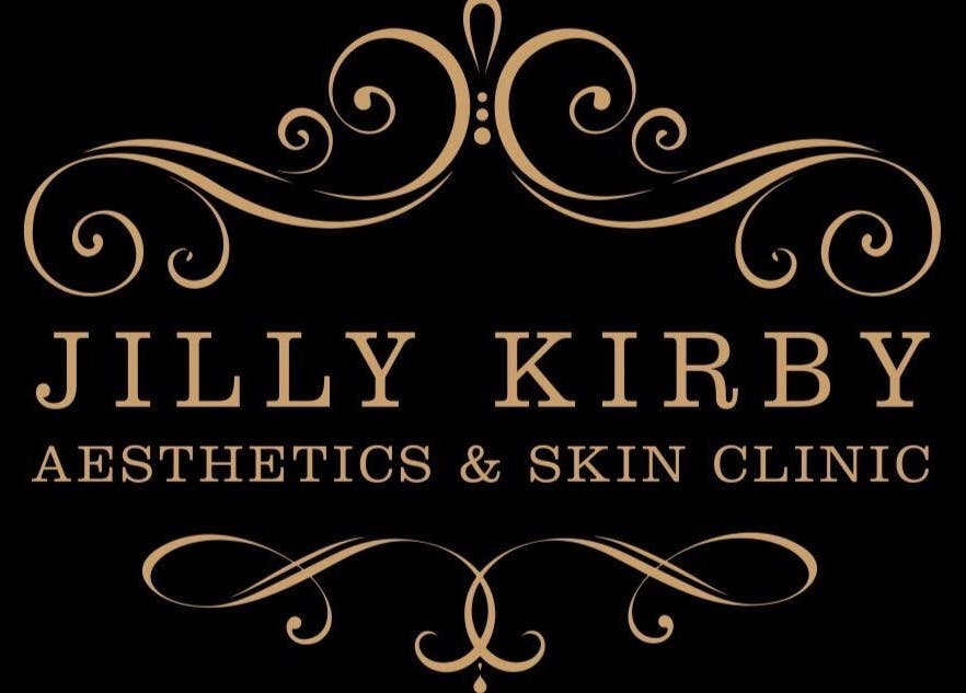 Logo of Jilly Kirby Aesthetics & Skin Clinic in Retford, England, GB with decorative swirls.