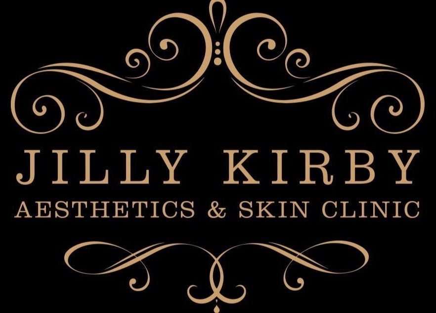 Logo of Jilly Kirby Aesthetics & Skin Clinic in Retford, England, GB with decorative swirls.