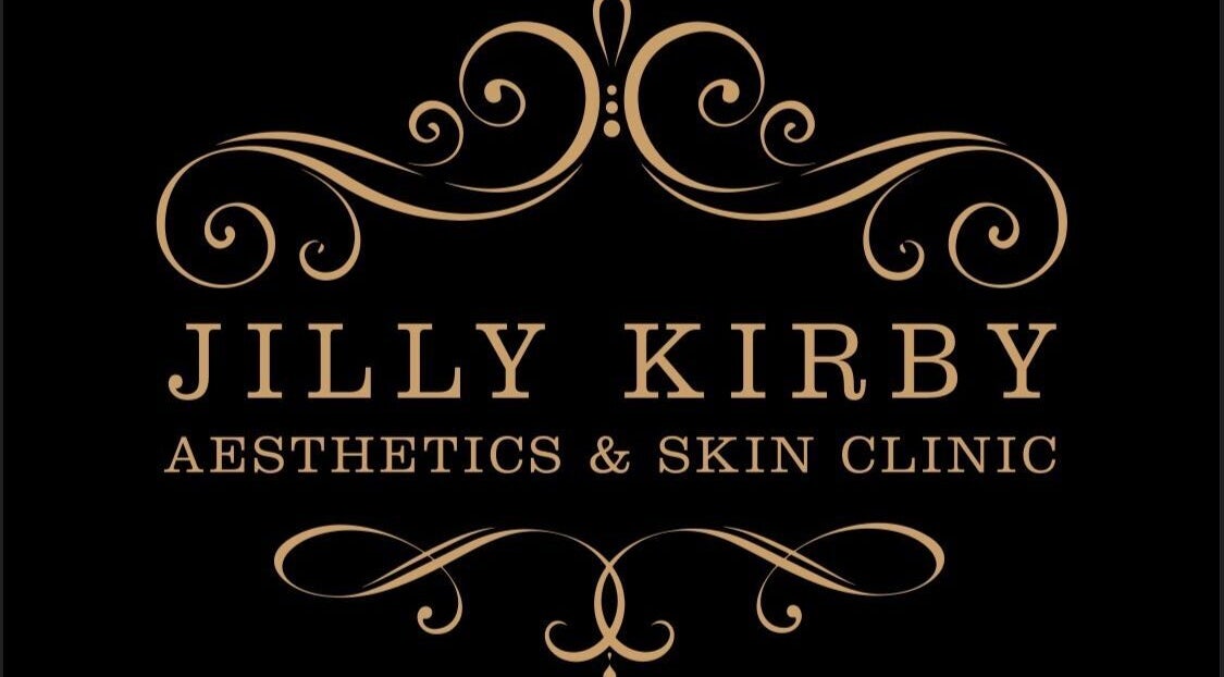 Logo of Jilly Kirby Aesthetics & Skin Clinic in Retford, England, GB with decorative swirls.