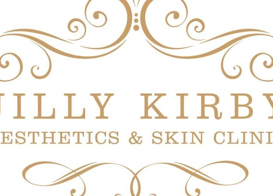Logo of Jilly Kirby Aesthetics & Skin Clinic in Retford, England, GB with ornate scrollwork.