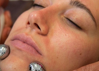 Facial treatment at Mg Skincare, TOWER BRIDGE LONDON, England, GB, highlighting a revitalizing experience.