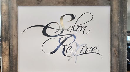 Elegant calligraphy sign at Starrlight Beauty in Minerva, Ohio, US, showcasing a chic salon atmosphere.