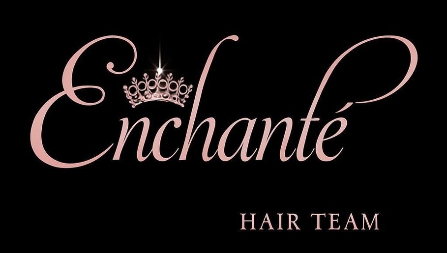 Elegant logo of Enchante Hair Nails Barber in Il-Mosta, MT with a crown accent.