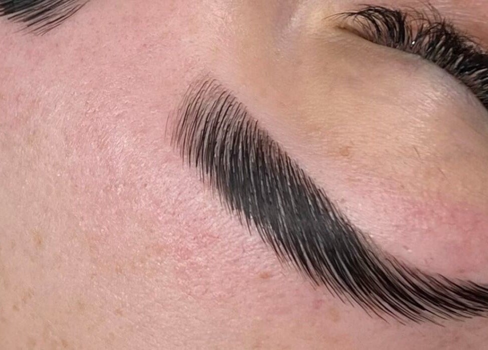 Perfectly shaped eyebrows at Studio Rebecca Greaves, Devonport, Tasmania, AU. Enhancing beauty with precision.