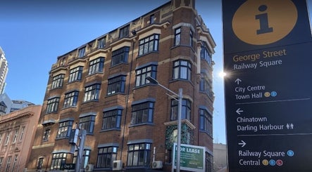 Charming brick building near Alpha Japanese Remedial Massage in Haymarket, New South Wales, AU.