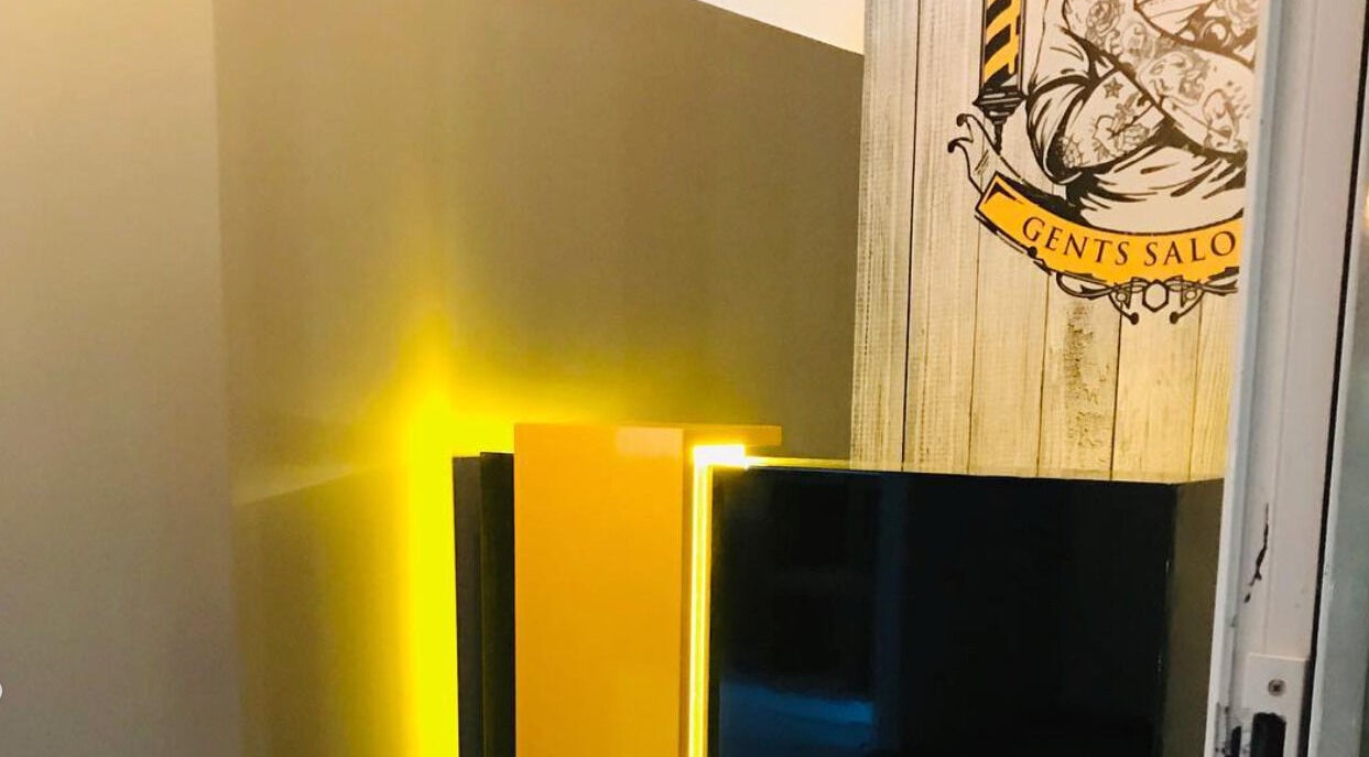 Illuminated reception area at The Clippers, Cluster Q, JLT in Dubai, Dubai, AE; welcoming and stylish design.