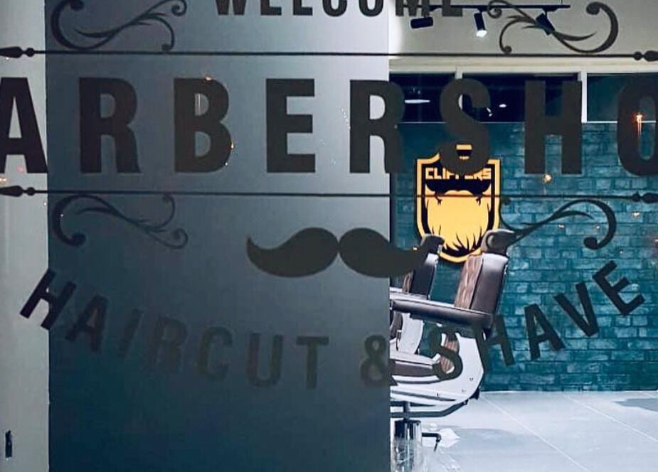 Barbershop chairs at The Clippers, Cluster Q, JLT, Dubai, Dubai, AE reflecting stylish elegance.