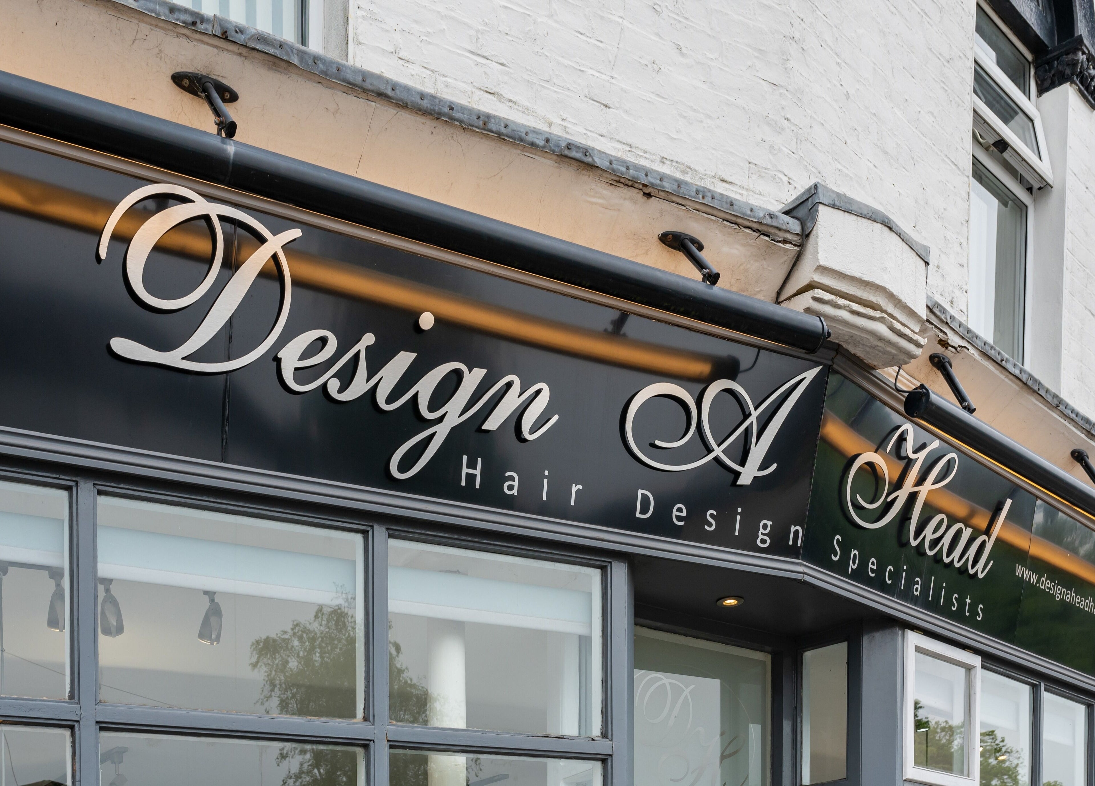 Exterior of Design A Head Sevenoaks, a hair design specialist in Sevenoaks, England, GB.