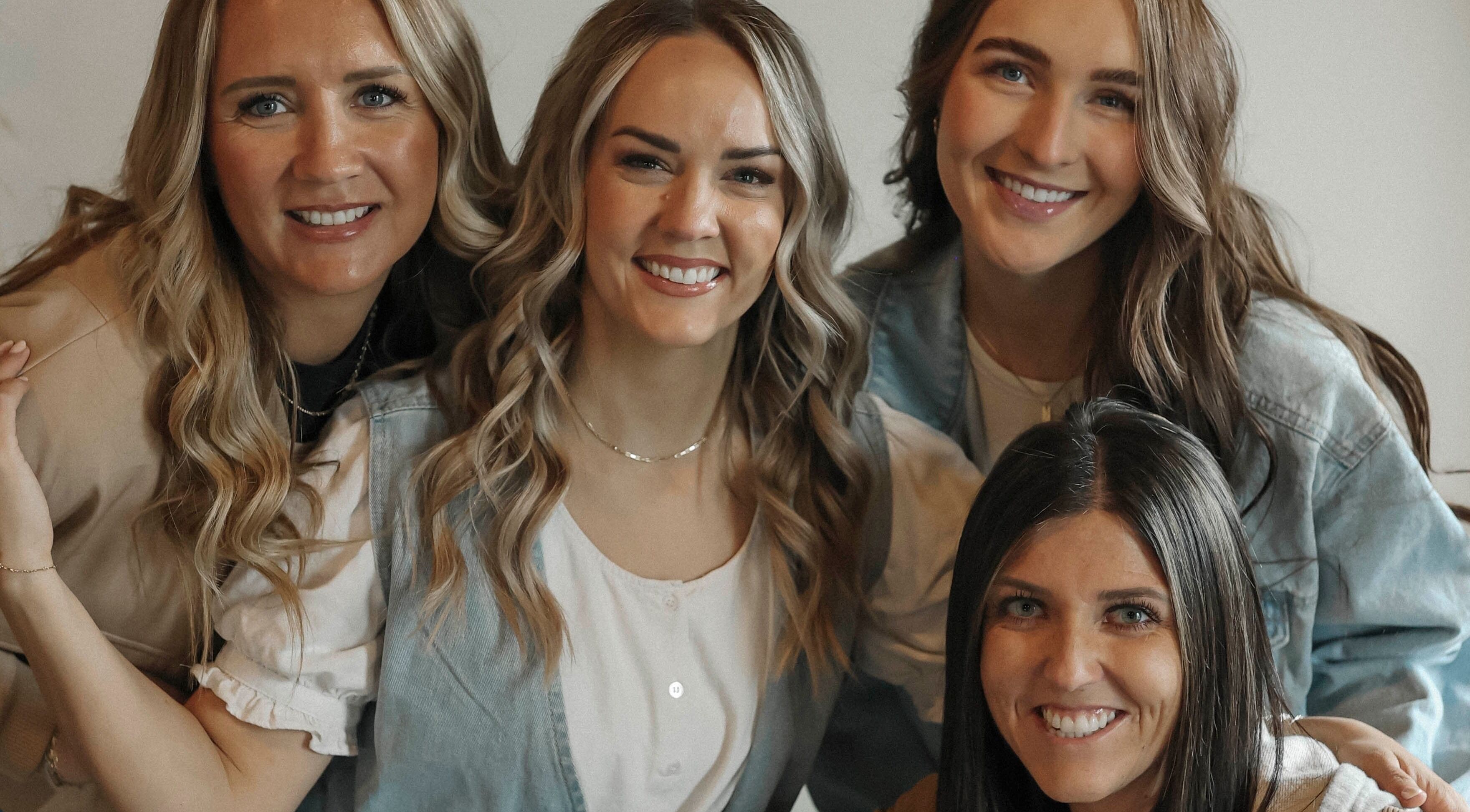 Team at Camille Dawn Studio in Fillmore, Utah, US, smiling warmly for a group photo.