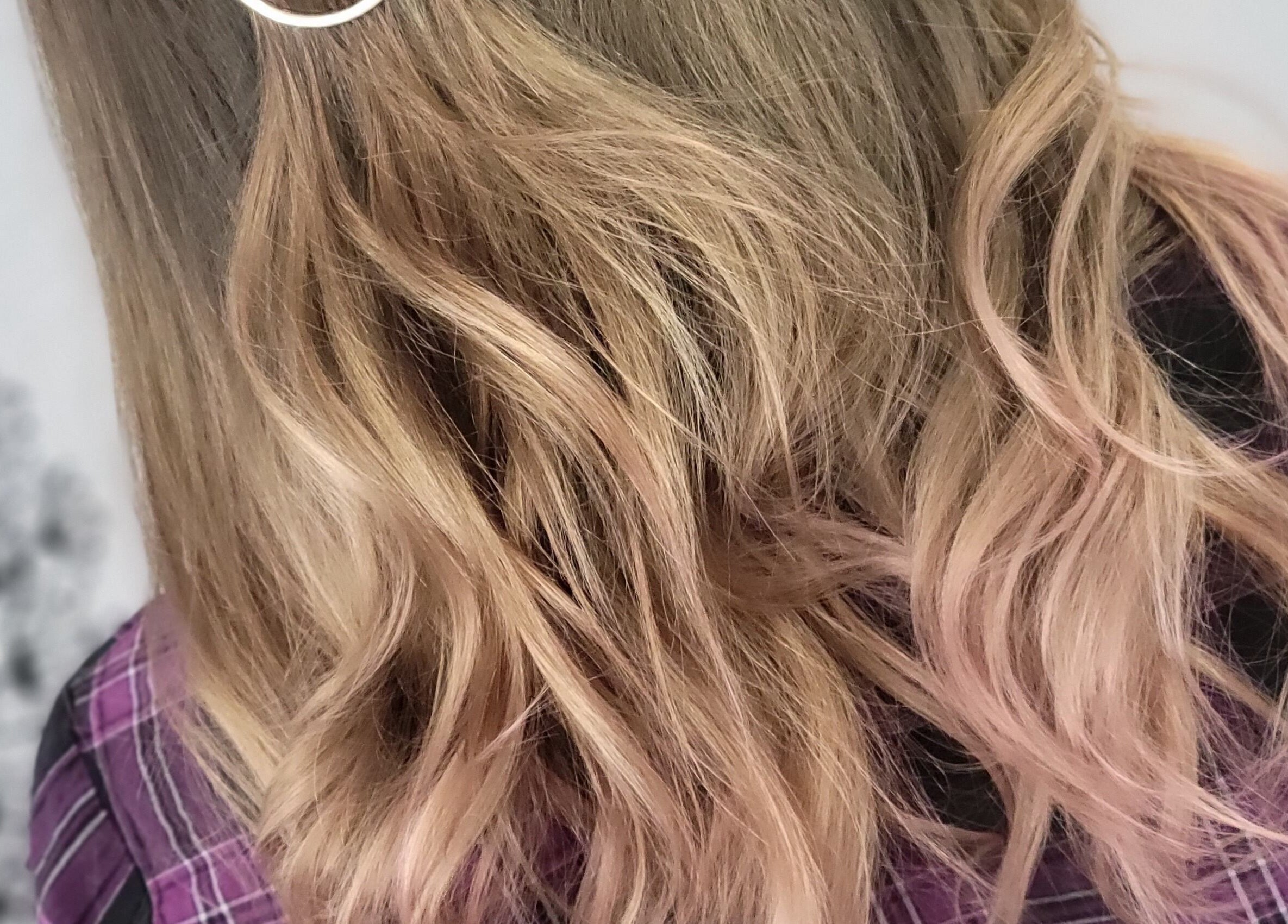 Soft, golden waves hairstyle at Roxstar Hair Design, Punta Gorda, Florida, US.