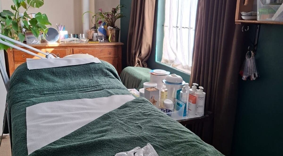 Serene treatment room at Paisley Studio, Cape Town, Western Cape, ZA, perfect for relaxation and wellness therapy.