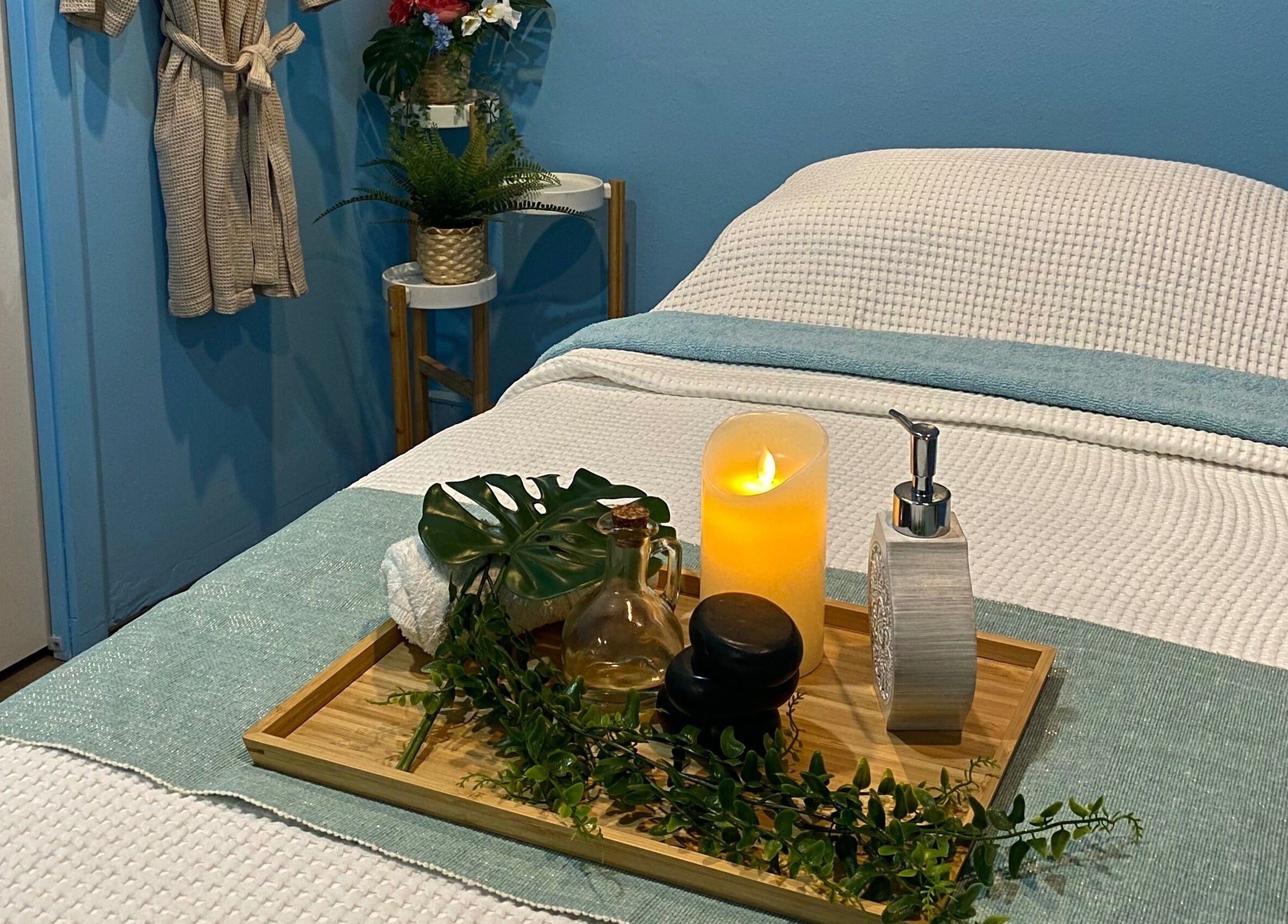 Tranquil massage setup at Thai Unique Massage at Dickson, Australian Capital Territory, AU.