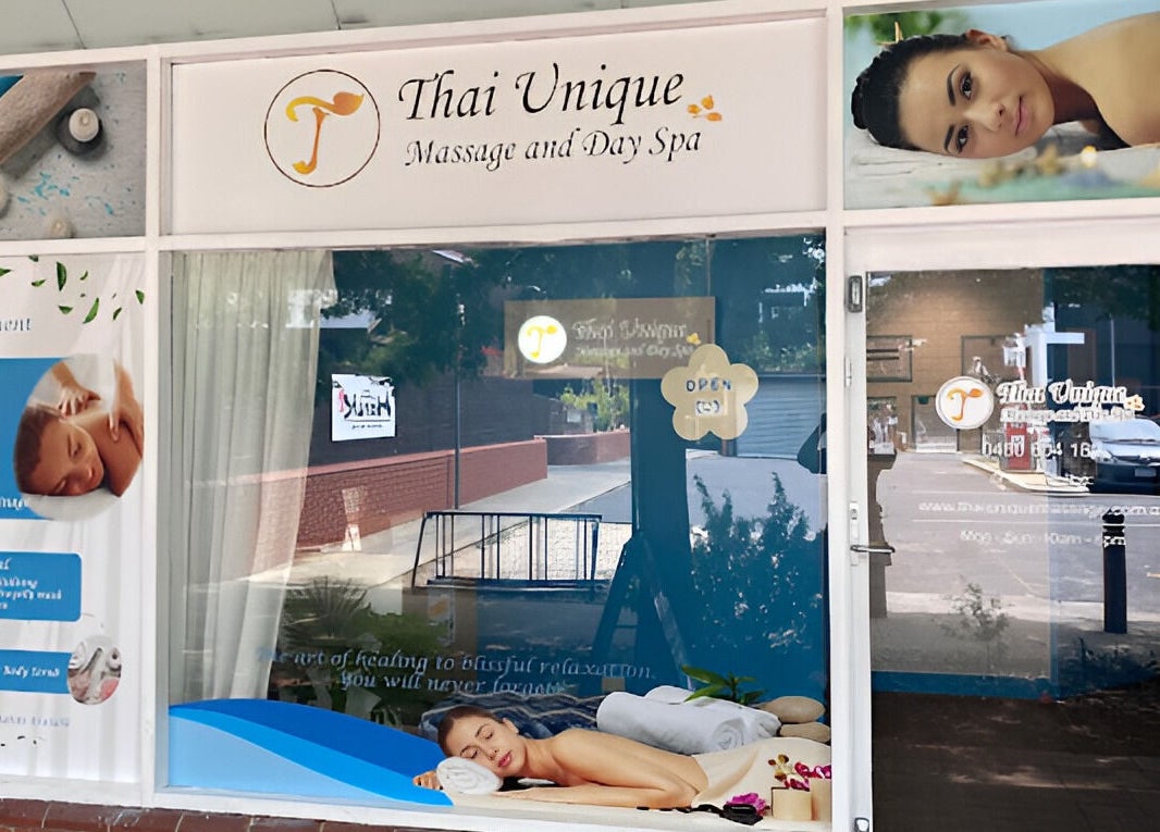 Exterior of Thai Unique Massage at Dickson, showcasing spa offerings in Dickson, Australian Capital Territory, AU.