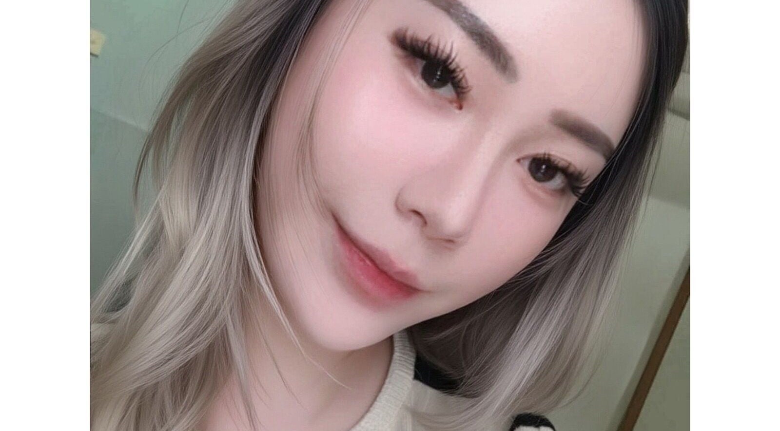 Close-up of styled eyelashes at JENNY LASHES. BROWS (1) Fareast Plaza, Singapore, Singapore, SG.