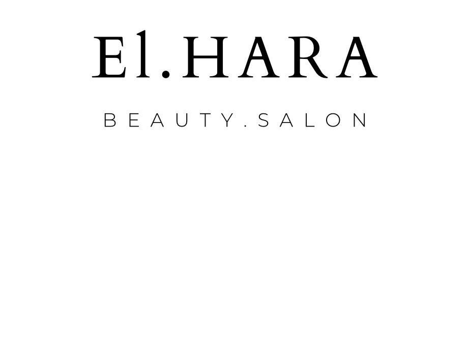 El'Hara Beauty logo displayed elegantly. Located in Prestwick, Scotland, GB.
