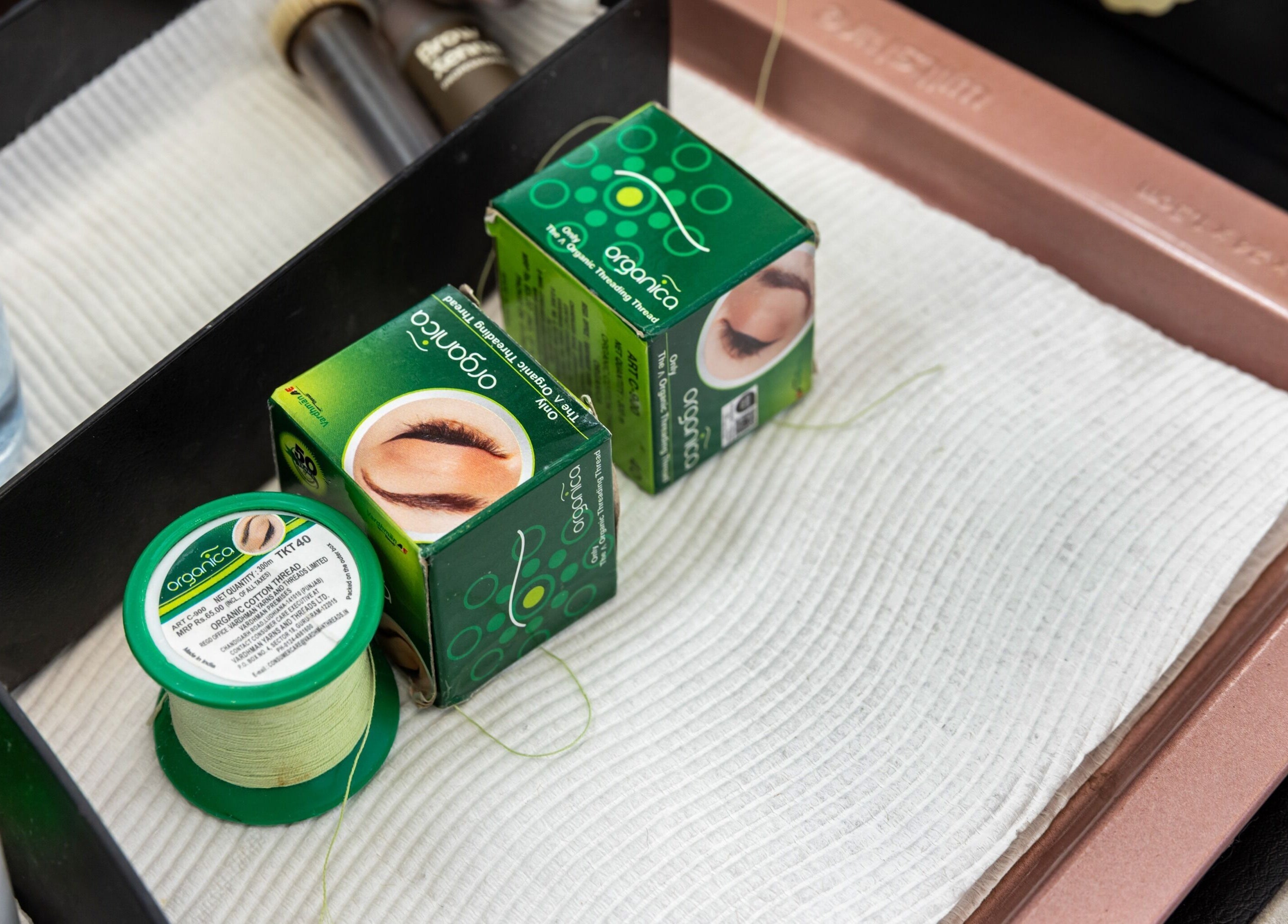 Threading supplies at Grace Threading - Orion Springfield Central, Springfield Central, Queensland, AU.