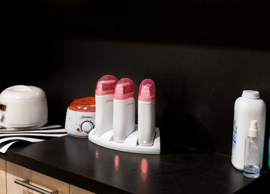 Elegant waxing station at Grace Beauty and Threading - Westfield Coomera, Coomera, Queensland, AU showcasing essential tools.