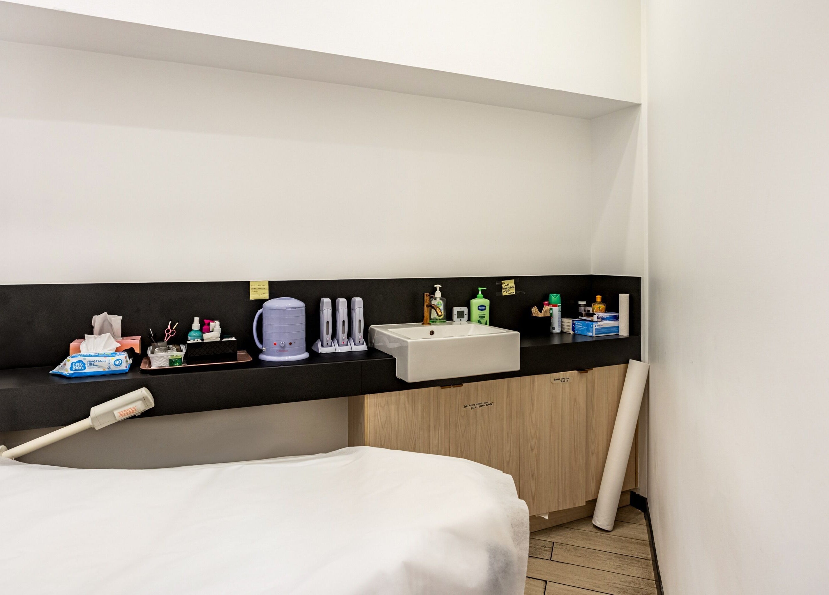 Grace Beauty and Threading - Strathpine Centre treatment room in Strathpine, Queensland, AU, featuring a clean, minimalist setup.