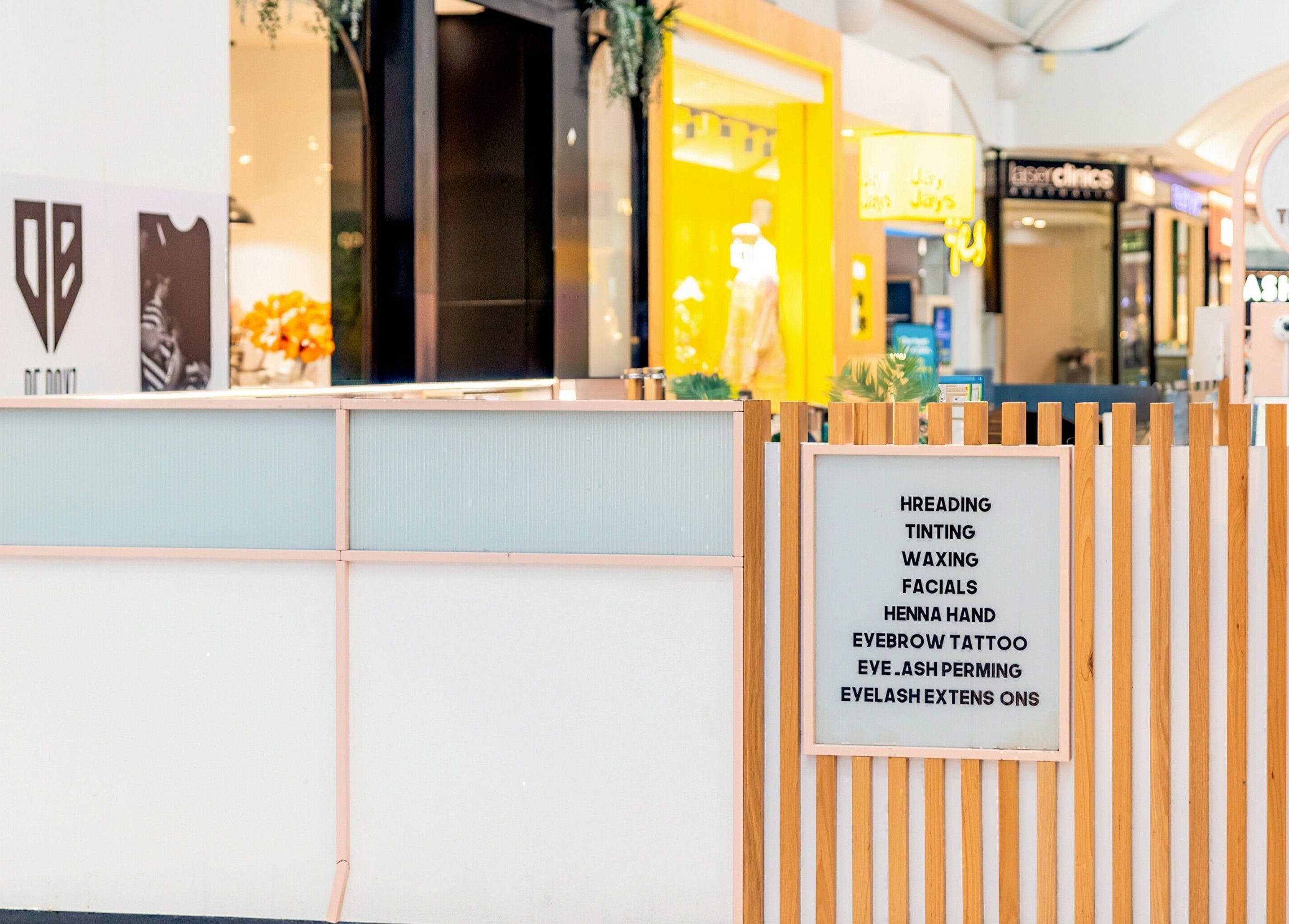 Front view of Grace Threading - Grand Plaza at Browns Plains, Queensland, AU, offering beauty treatments.
