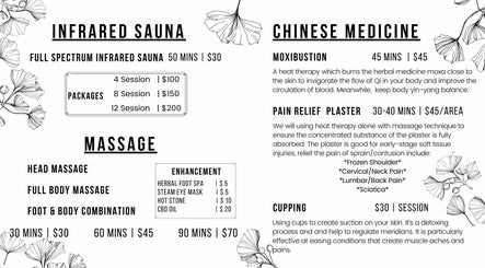Gingko Health Care-Massage/Sauna изображение 2