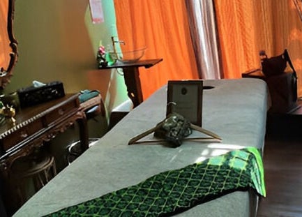 Relaxing massage room at Nur Taj Spa and Beauty, Kuala Lumpur, Wilayah Persekutuan Kuala Lumpur, MY.