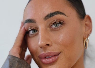 Close-up of a woman with flawless skin at Blanc Beauty, Surfers Paradise, Queensland, AU.