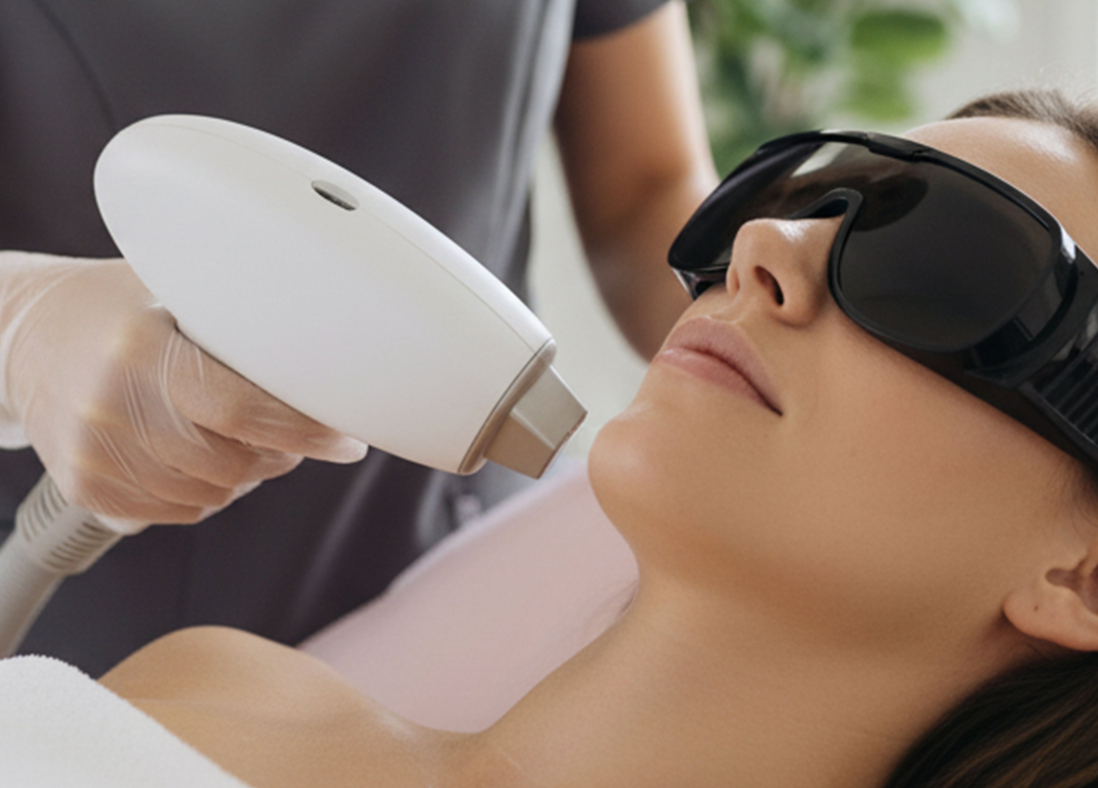 Laser hair removal session at Bloom & Bare Roodepoort | Mobile Laser Hair Removal, Roodepoort, Gauteng, ZA.