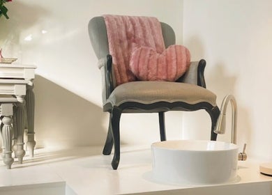 Luxurious pedicure chair at The Nail Room in Cape Town, Western Cape, ZA, offering a relaxing wellness experience.
