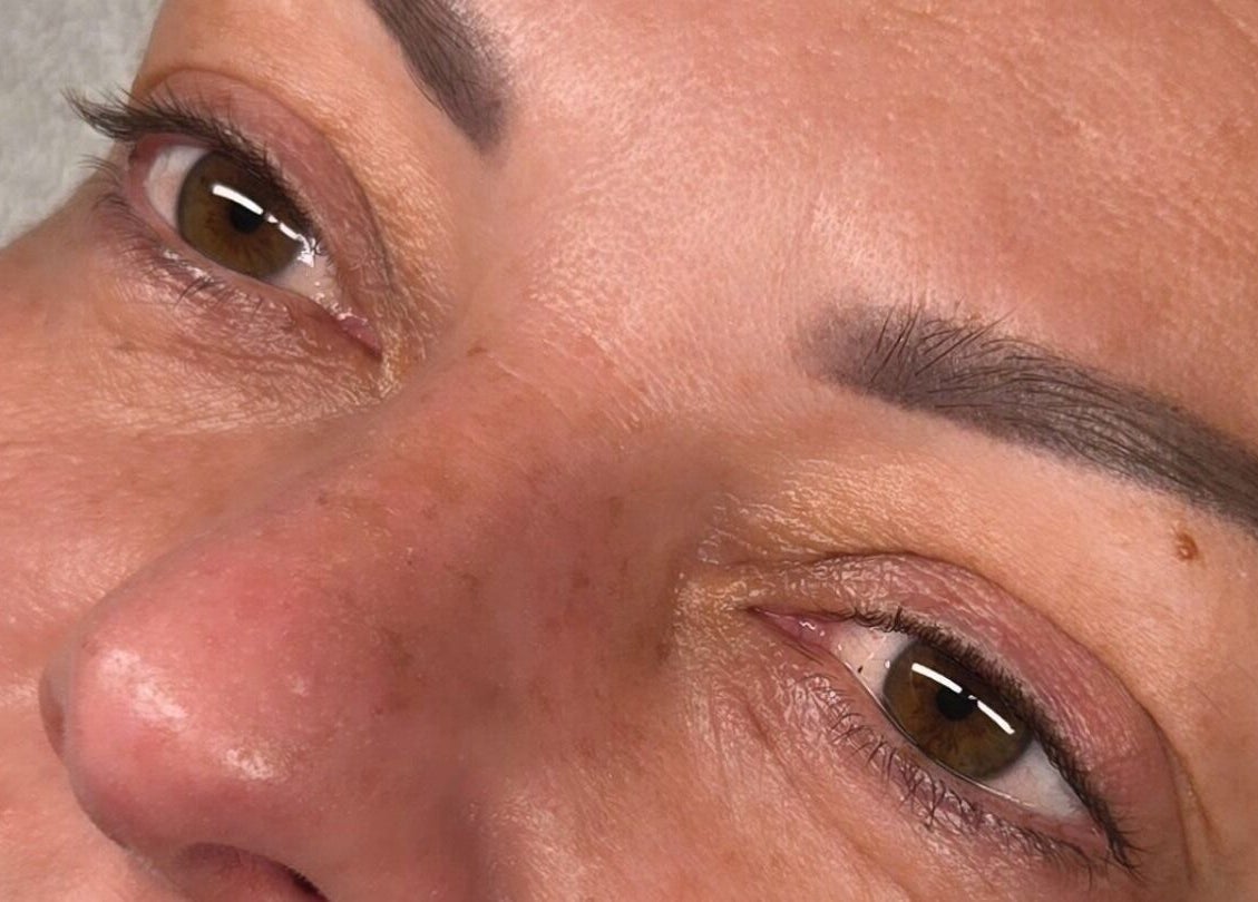 Flawless brow enhancement at Koda Beauty Studio in Forrestdale, Western Australia, AU displayed on a satisfied client.