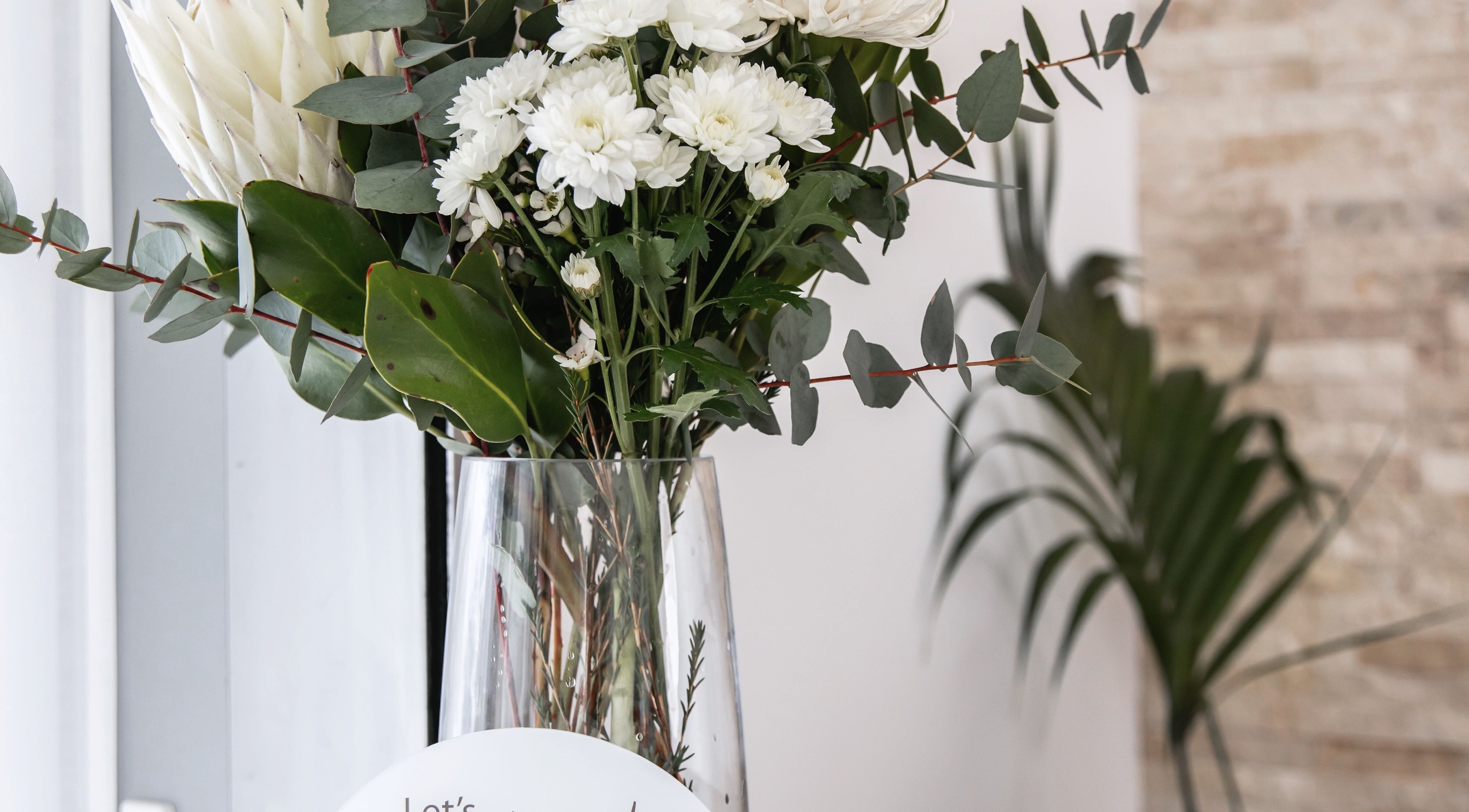 Elegant white floral arrangement at The Skin Edit - Quinns Rocks, Western Australia, AU, capturing natural beauty.
