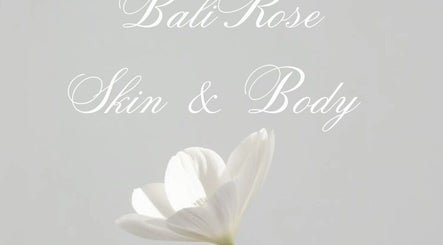 Bali Rose Beauty Salon logo with a white blossom in Cape Town, Western Cape, ZA.