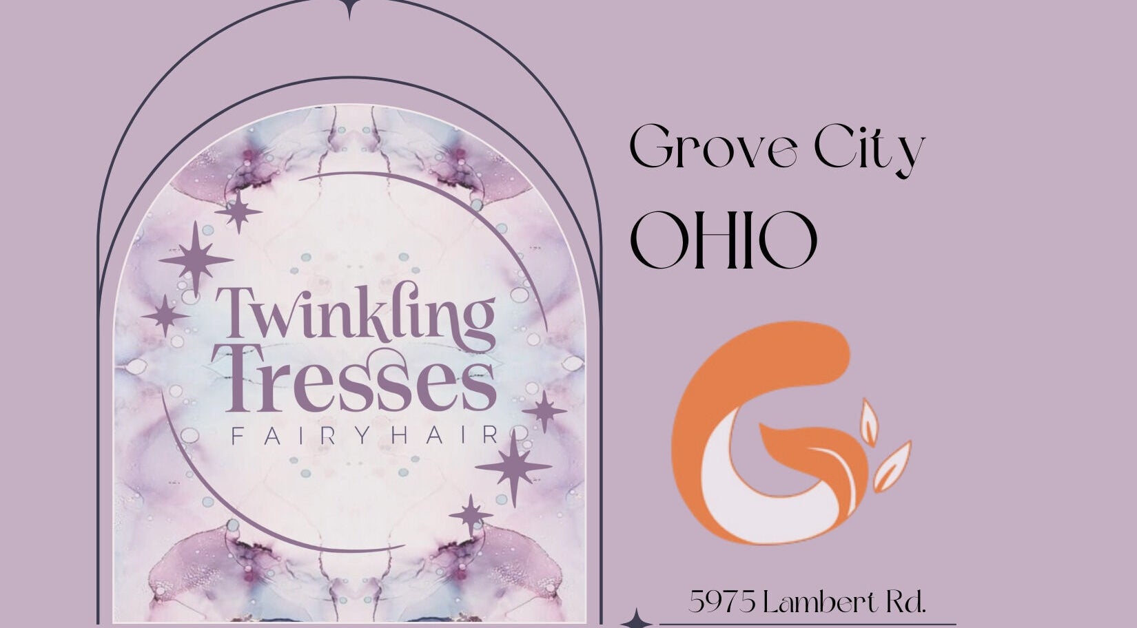 Grove City - Ohio (Gidget's Garden and Event Center) with Twinkling Tresses design in Orient, Ohio, US.