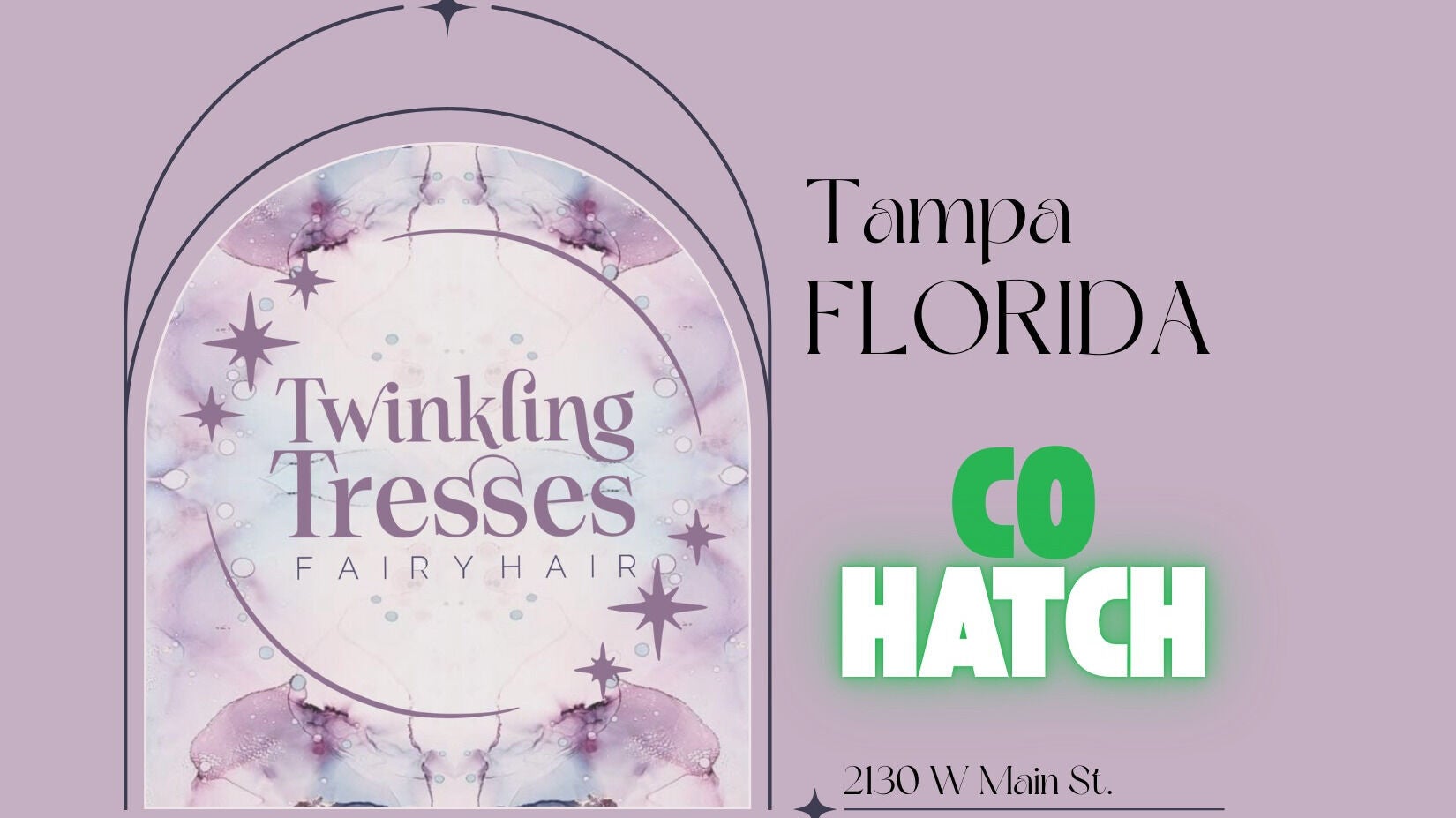 Elegant design for Twinkling Tresses: Tampa - Florida (COhatch) located in Tampa, Florida, US.