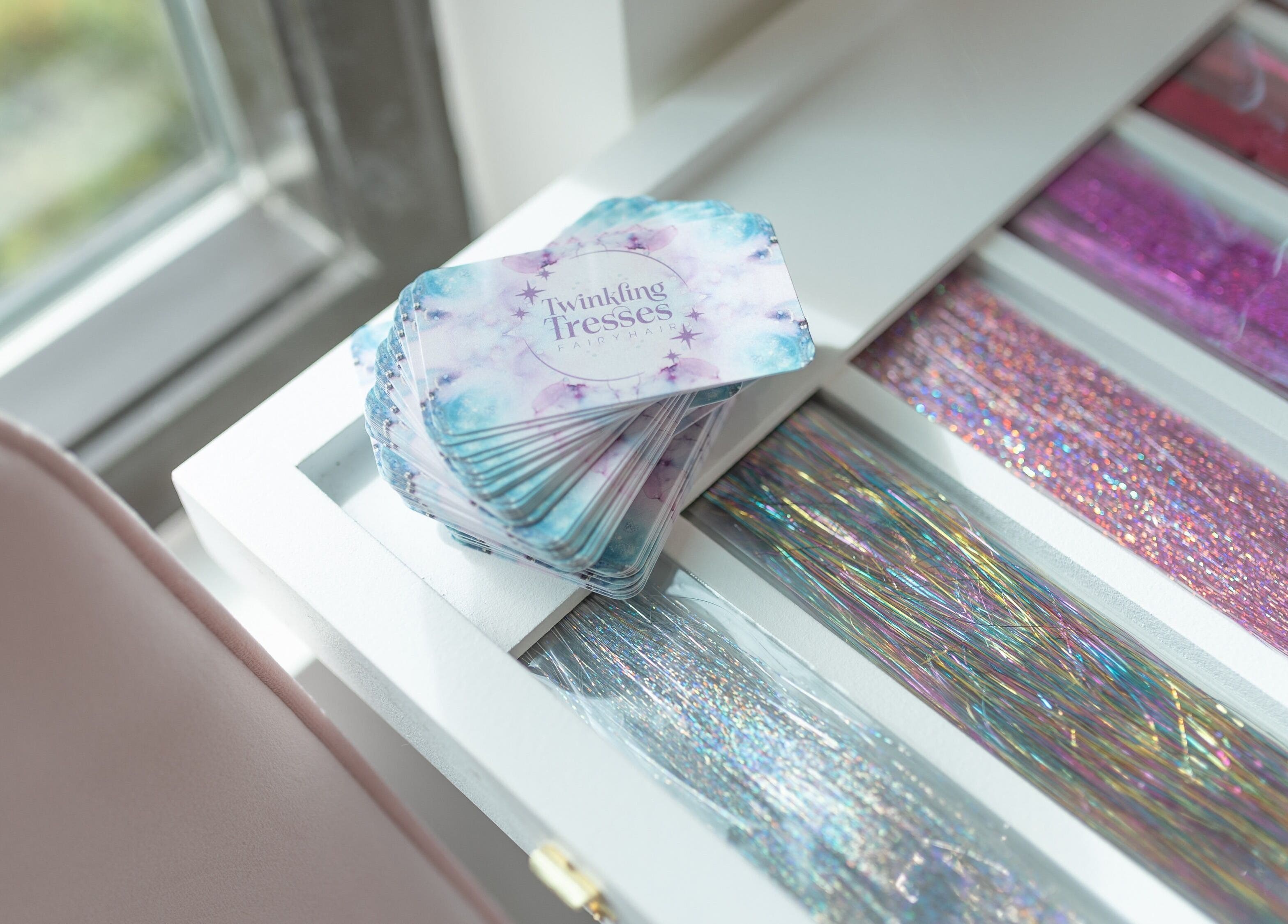 Twinkling Tresses: Tampa - Florida (COhatch) fairy hair display in Tampa, Florida, US.