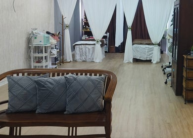 Interior of Najah Spa - Spa & Salon Wanita Senawang, Seremban, Negeri Sembilan, MY with elegant décor.