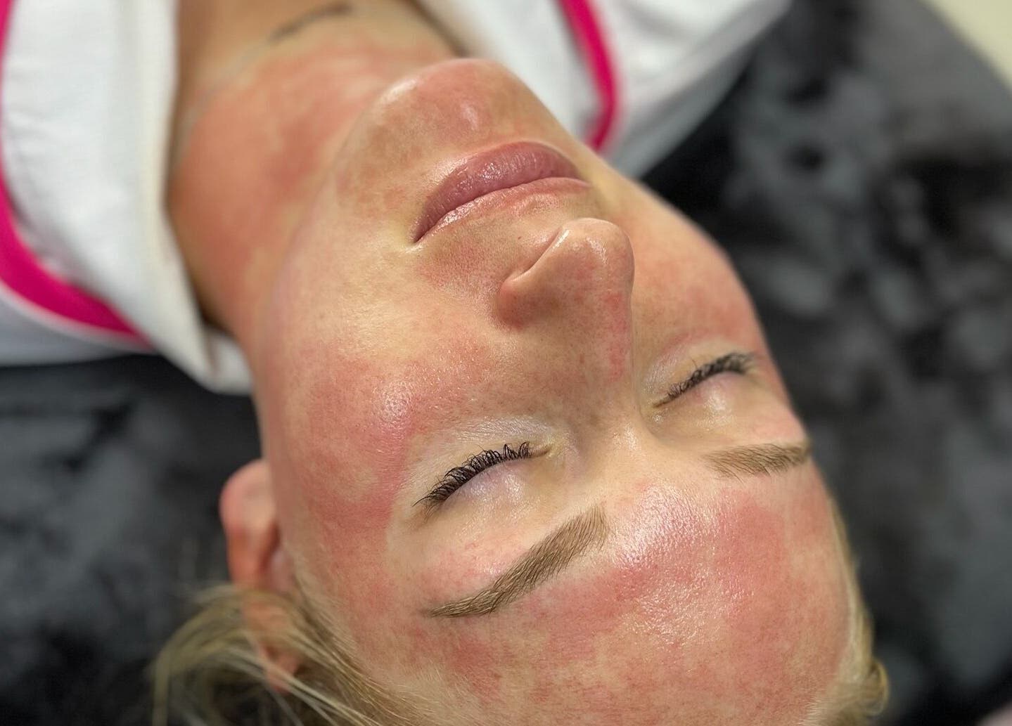 Facial treatment at Lené Naudé PMU & Aesthetics, Benoni, Gauteng, ZA enhances natural glow and relaxation.