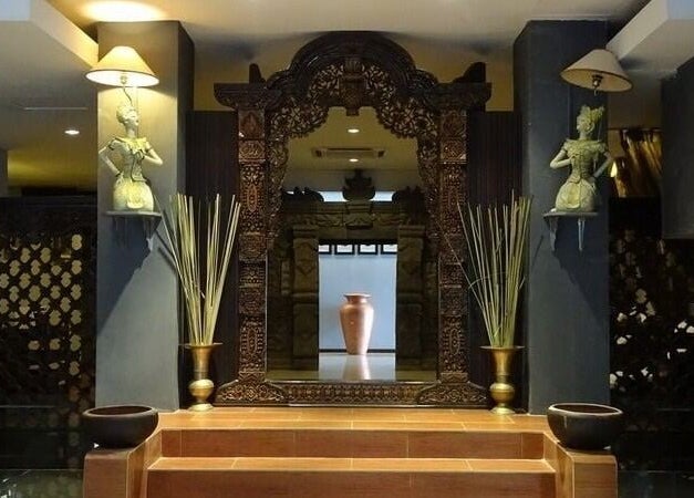Ornate interior decor at Impiana Langkawi, Langkawi, Kedah, MY showcasing elegance and traditional art.