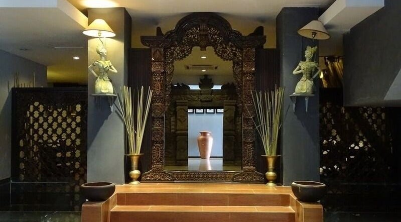Ornate interior decor at Impiana Langkawi, Langkawi, Kedah, MY showcasing elegance and traditional art.