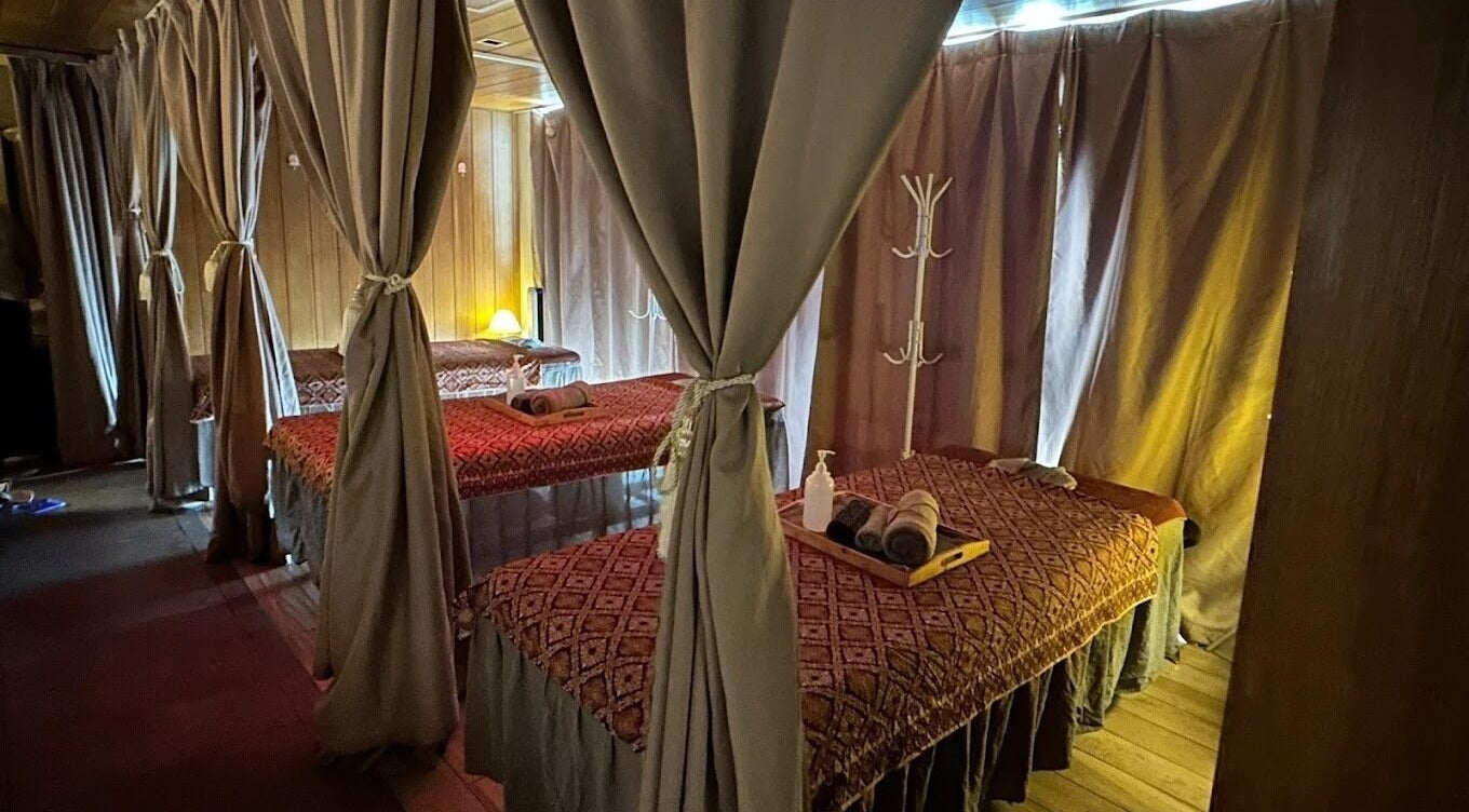 Cozy massage room at Impiana Genting, Genting Highlands, Pahang, MY with soft lighting and luxury decor.