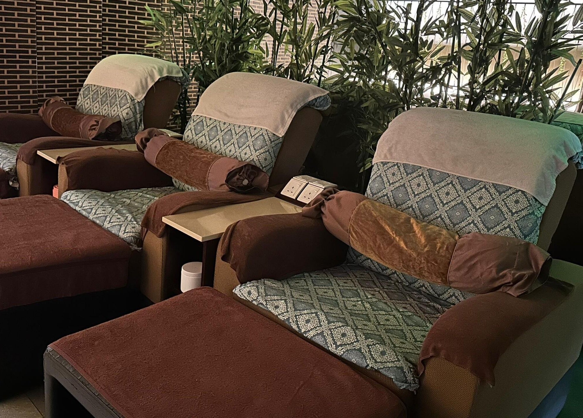 Comfy massage chairs at Impiana Genting, Genting Highlands, Pahang, MY offer luxury and relaxation.