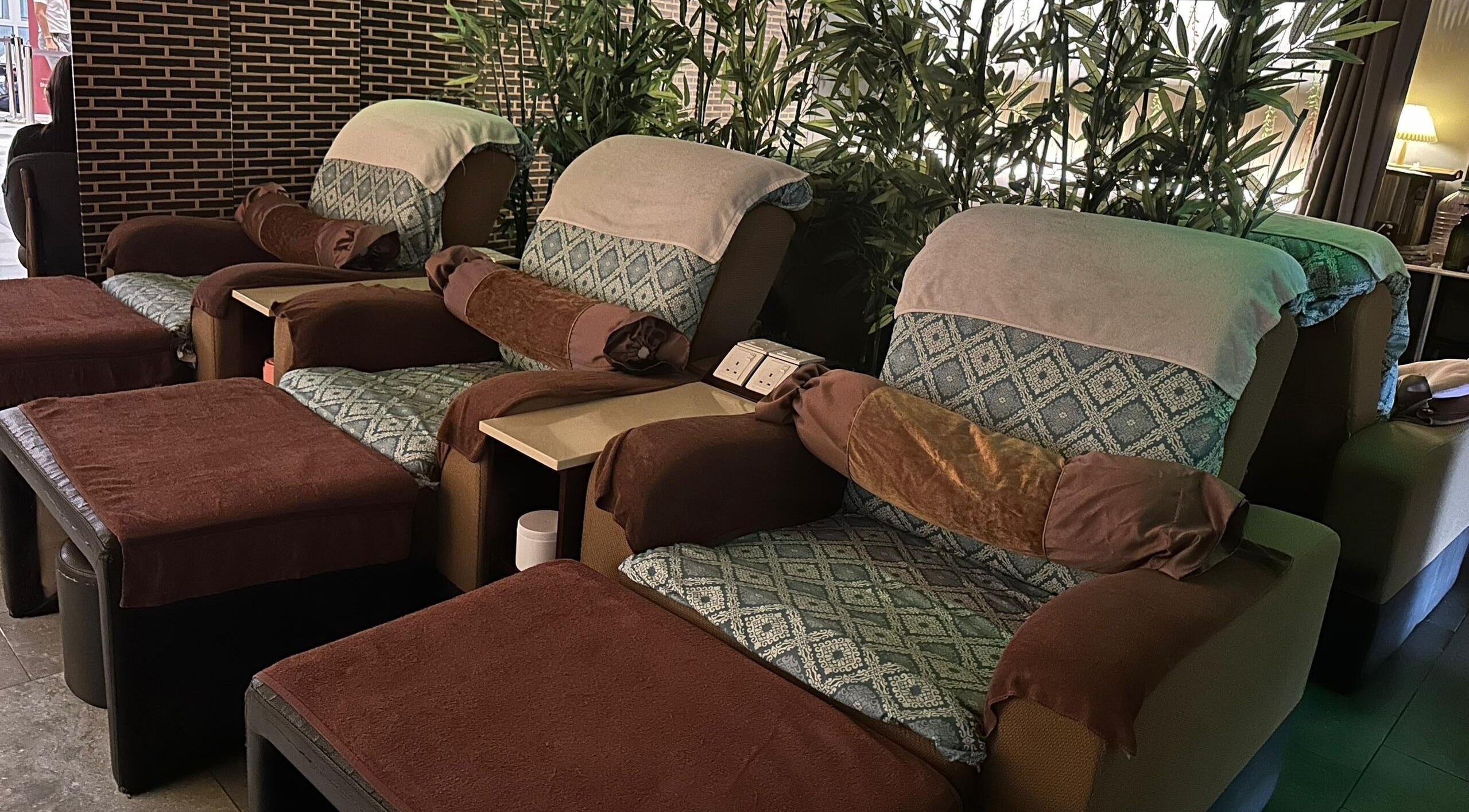 Comfy massage chairs at Impiana Genting, Genting Highlands, Pahang, MY offer luxury and relaxation.
