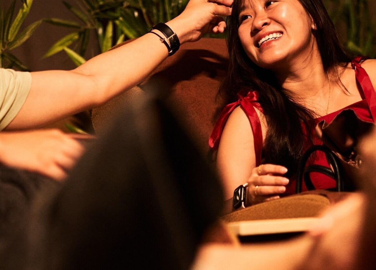 Woman enjoying a relaxing moment at Impiana Genting, Genting Highlands, Pahang, MY.