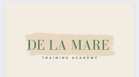 De La Mare Training Academy logo in North Lanarkshire, UK, GB with styled typography.