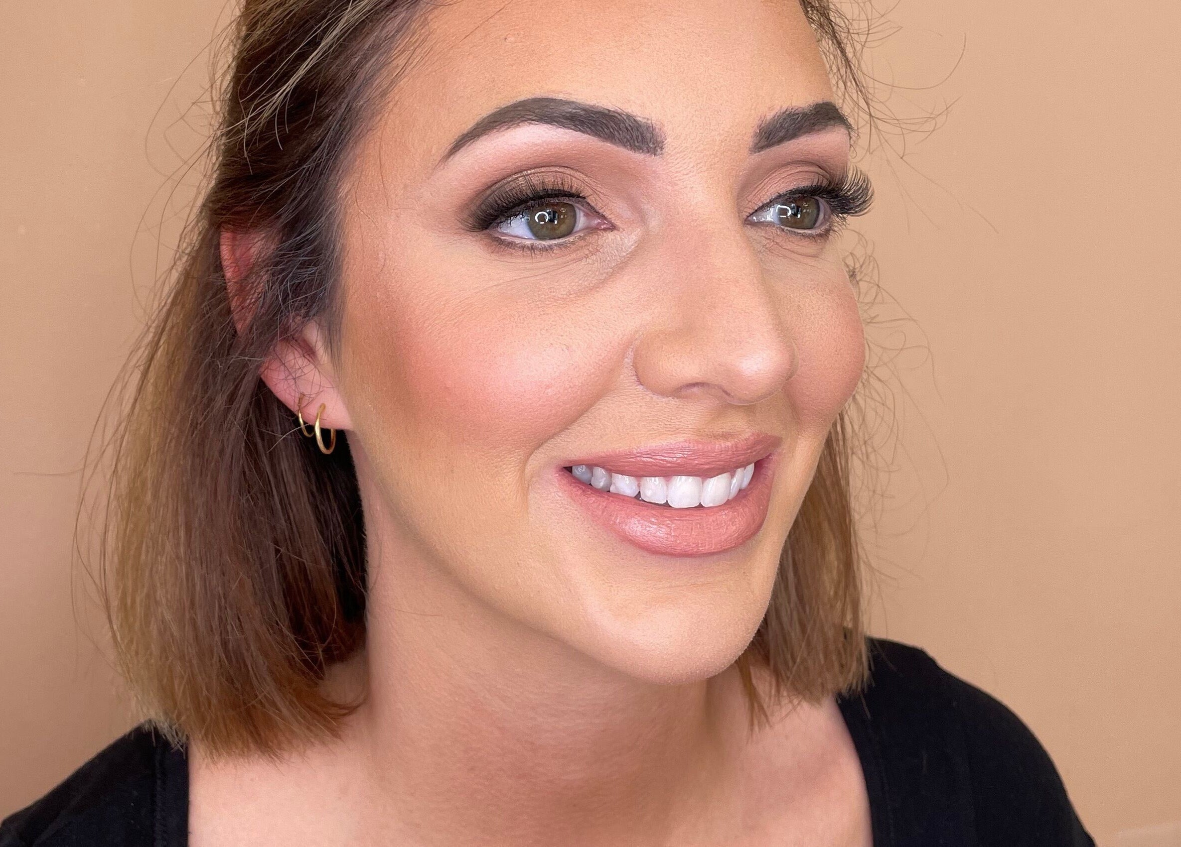 Natural makeup look by Shawndelle Scott Make Up Artistry, Musselburgh, Scotland, GB.