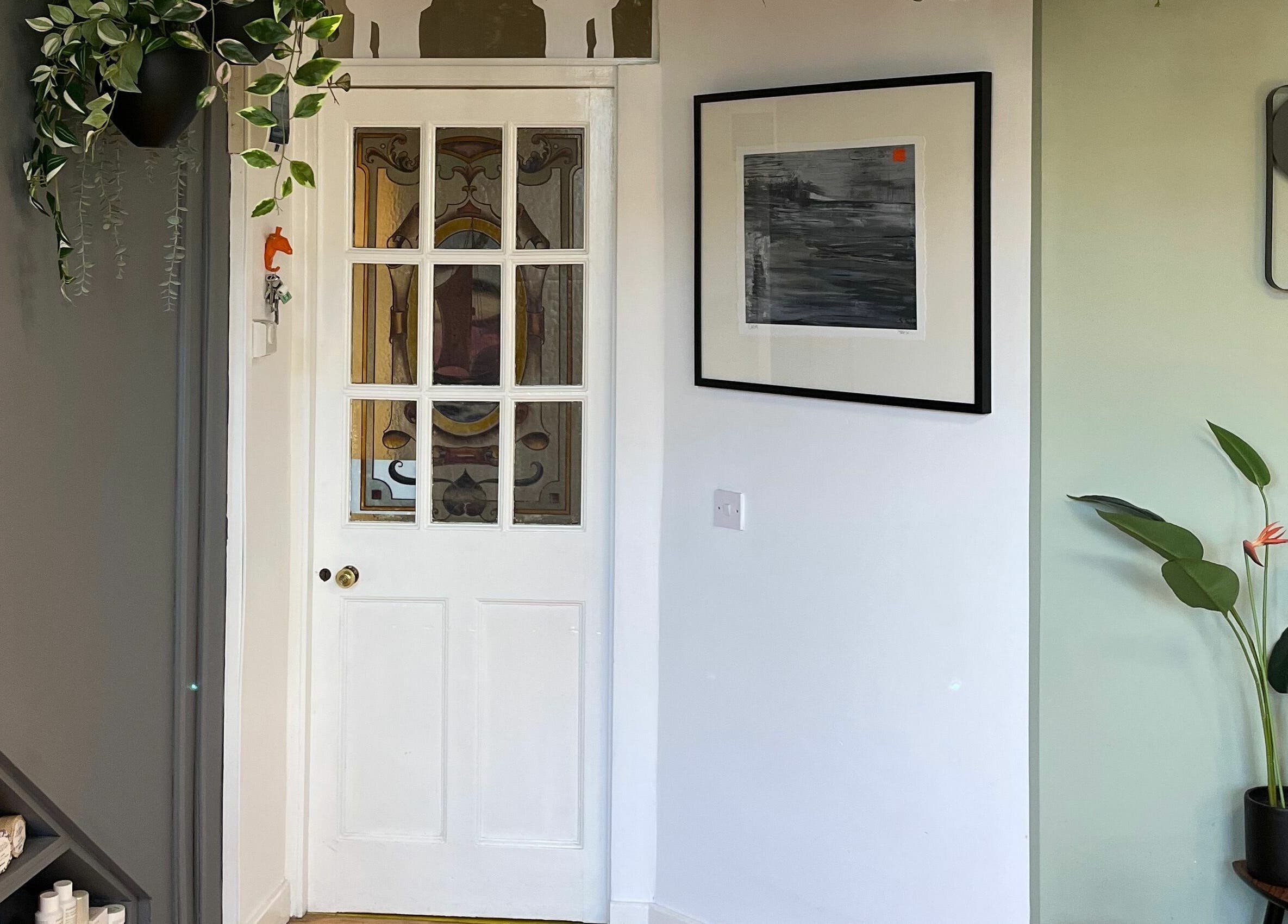 Inviting interior of Sheep Hair in Glasgow, Scotland, GB with elegant decor and greenery.