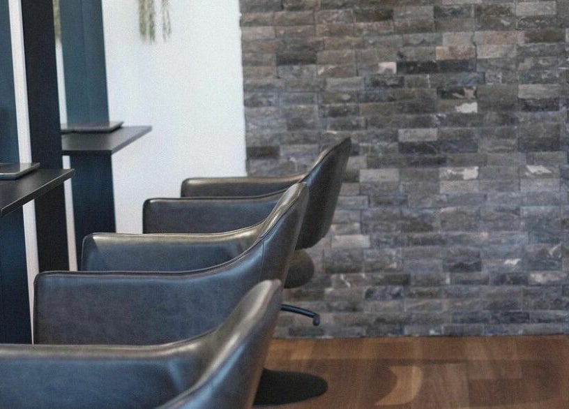 Stylish salon chairs at NUHAIRCO, Mount Claremont, AU, highlighting modern and chic decor.