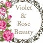 Violet and rose beauty