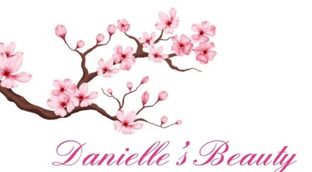 Cherry blossom logo of Danielle’s Beauty, Didcot, England, GB, offering a tranquil beauty experience.
