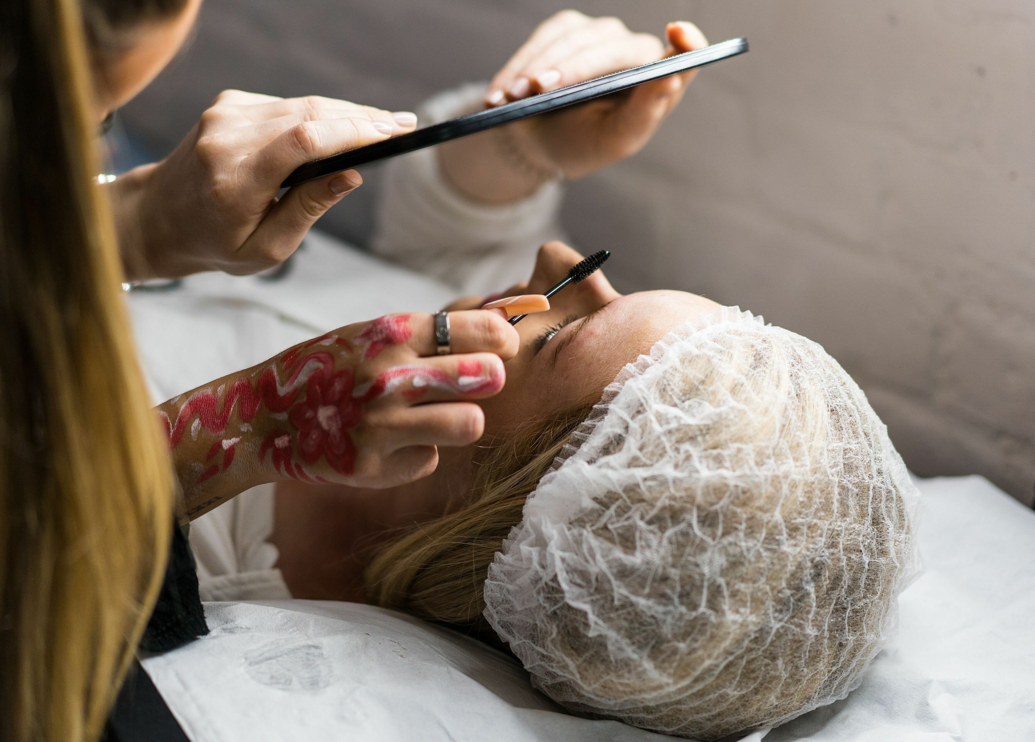 Professional lash service at Jiemao Lashes & Brows Shoreditch in London, England, GB.